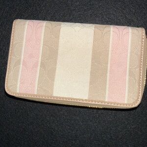 Elegant Striped Women's Wallet